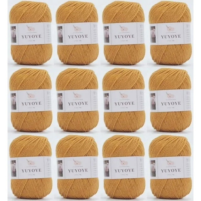 Generic 4-Ply 100% Merino Wool Yarn, 50g