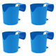 thumbnail image 1 of Portavasos para Piscina Estante Almacenamiento Sin Perforaciones Soporte Reutilizable () Azul, 1 of 4