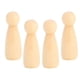 thumbnail image 5 of Figura de Madera de Juguete Sin Rebabas 10pcs Muñecas Pinta Muñeca Juguetes para Niños para pintar, 5 of 7