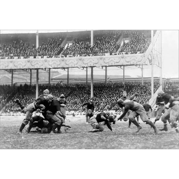 The Army-Navy Game- Fine Art Canvas Print (20" x 30")