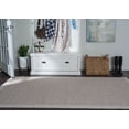 thumbnail image 7 of 6ft Square Water Resistant, Indoor Outdoor Rugs for Patios, Front Door Entry, Entryway, Deck, Porch, Balcony | Outside Area Rug for Patio | Taupe, Solid | Size: 5'1'' Square, 7 of 7