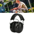 thumbnail image 3 of Electronic Headset Earmuffs, Stable Hearing Protection Headphone Support Voice Control Noise Canceling  For Mowing, 3 of 8