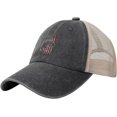 thumbnail image 1 of USA UTV RZR Racing Mesh Baseball Cap Cotton Washed Vintage Cowboy Hat, 1 of 8