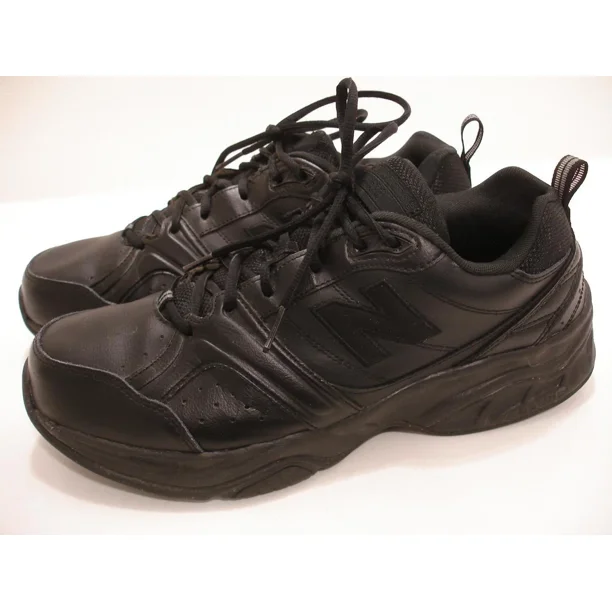 Mens 11 4E New Balance 623 MX623AB2 Black Leather Walking Running Shoes Training