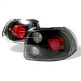 thumbnail image 2 of Spyder Honda Del Sol 93-97 Euro Style Tail Lights - Black Fits select: 1993-1997 HONDA CIVIC, 2 of 2