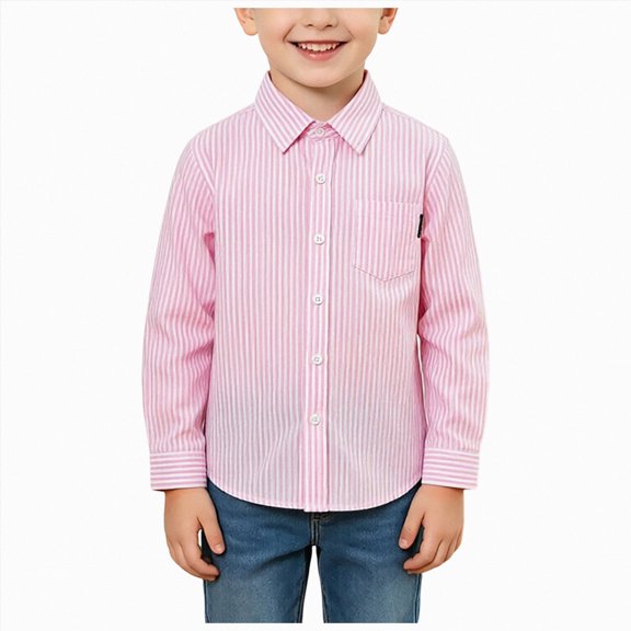 Toddler Long Sleeved Shirt Boys In Spring And Fall Tshirts Clothes Tops T Shirt Performance Tops Fall Winter Tops Basic Tees SleepWear 9-10 Years Pink T Shirts