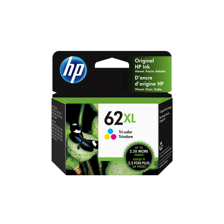 hp 62XL  インク HP 62XL High Yield Tri-color Original Ink Cartridge, Eco