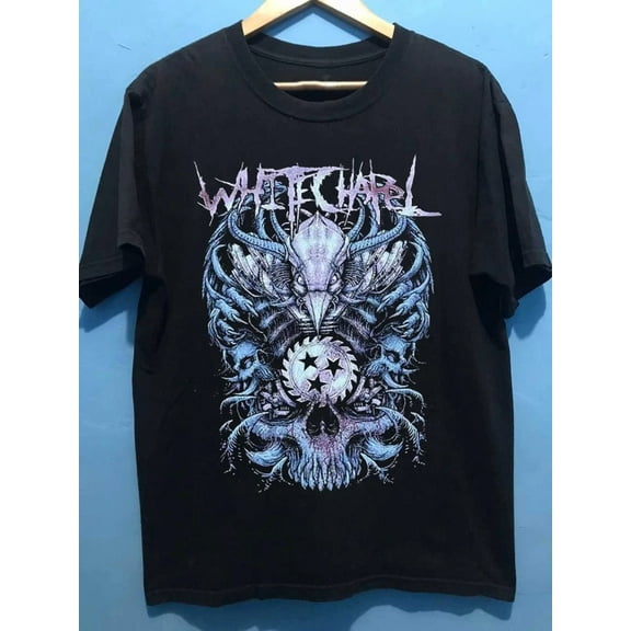RARE NEW Whitechapel Band Deathcore Metal Black All Size Shirt