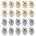 thumbnail image 1 of FUEENIRVA 1Set Skull Buttons Punk Style Metal Studs For Personalization, 1 of 6