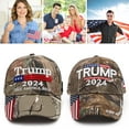 thumbnail image 3 of Donald Trump 2024 MAGA Hat Cap Camo USA KAG Make Keep America Great Again Hats, 3 of 10