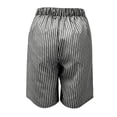 thumbnail image 5 of JIKNTTR Trendy Casual Shorts For Women Summer Shorts Casual Stripe Cotton Printing Straight Leg Pants Thin Shorts For Woman Short Pants Yoga Lounge Active Workout Running Shorts, 5 of 5
