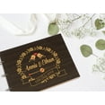 thumbnail image 6 of Darling Souvenir Personalized Engraved Laser Cut Wedding Guest Book Wooden Cover Sign-in Book Registry Guestbook Scrapbook-FK, 6 of 7