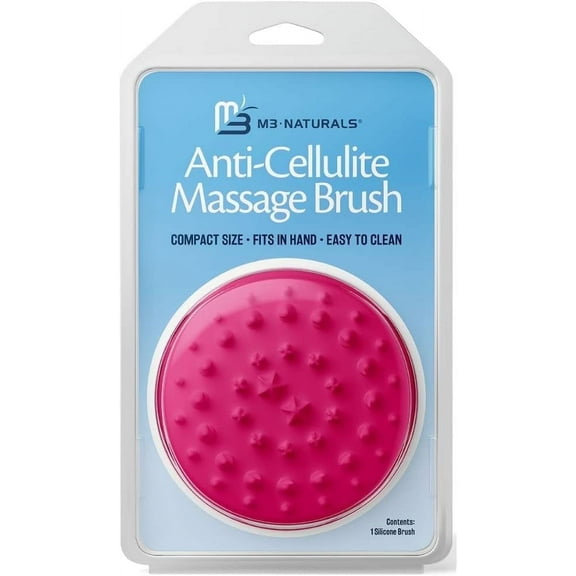 M3 Cellulite Massager Brush | Anti Cellulite Silicone Body Scrubber | Exfoliate & Firm Skin