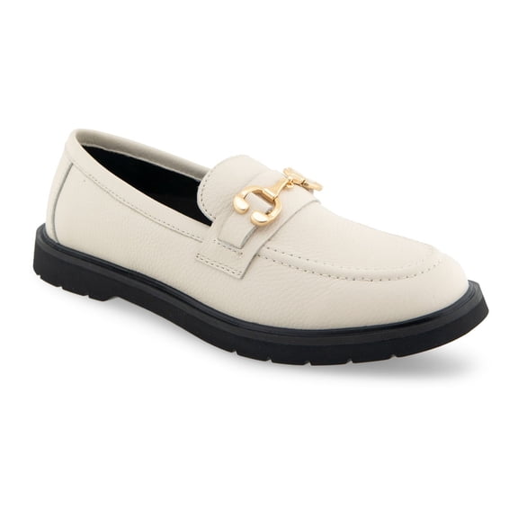 Aerosoles Beckett Women's Loafers & Slip-Ons Eggnog Pebble Size 8 M