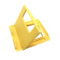 thumbnail image 1 of Soporte de almacenamiento para teléfono, soporte de escritorio Universal Ultra para tableta, soporte de plástico estable libre ajustable de Juegos de teclado y mouse para computadora amarillo 1 Stück, 1 of 6