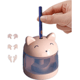 thumbnail image 1 of Electric Pencil Sharpener for Kids with Fun Animal Design, Automatic Sharpener for School & Home Use, Pink, 1 of 7