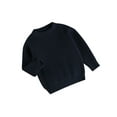 thumbnail image 4 of Wassery Kid Girl Boy Knit Sweater Newborn Long Sleeve Knitted Sweater Toddler Baby Fall Winter Loose Fit Pullover Sweater for Boys Girls 6M 12M 2T 3T 4T 5T 6T, 4 of 6
