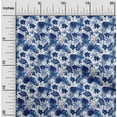 thumbnail image 2 of oneOone Polyester Spandex Blue Fabric Tropical Leaf Fabric For Sewing Printed Craft Fabric By The Yard 56 Inch Wide, 2 of 5