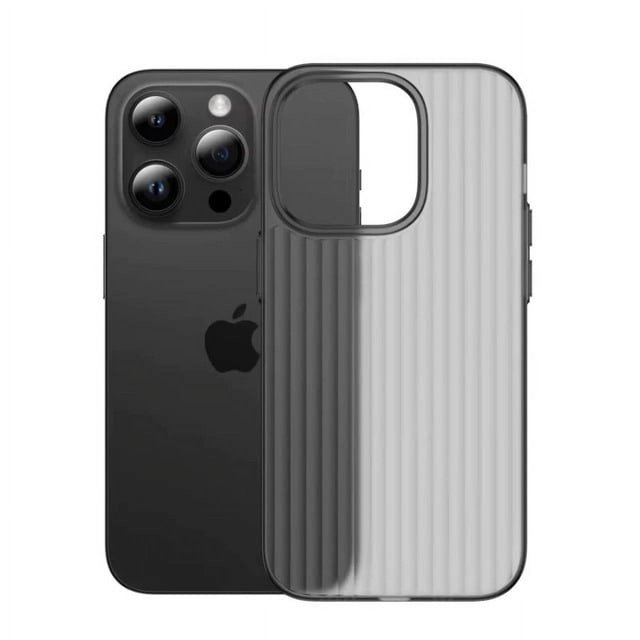 Soft Corrugated Transparent Phone Case For iPhone 11 12 13 14 15 Pro Max Shockproof Silicone Clear Bumper Cover