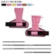 thumbnail image 4 of Guantes de Fitness para Hombre, Dominadas, Muñequeras de Microfibra, Fuerza de Tracción, Color Rosa., 4 of 5