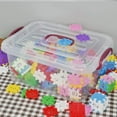 thumbnail image 5 of Joyeen Cajas De Almacenamiento Con Cierre De Plástico De 8 Cuartos De Galón Con Tapas, Juego De 2, 5 of 5