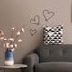 thumbnail image 4 of KAKOWELY 3 piezas de decoración de pared con forma de corazón de metal, 4 of 5