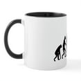 thumbnail image 2 of CafePress - Football Punter Evolution Mugs - 11 oz Ceramic Mug - Novelty Coffee Tea Cup, 2 of 6