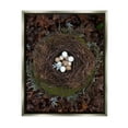 thumbnail image 2 of Stupell Industries Bird Nest Wildlife Forest Nature Speckled Eggs Photograph Luster Gray Floating Framed Canvas Print Wall Art, Design by Tania Soderman, 2 of 5