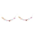 thumbnail image 4 of unbranded 2pcs 2m HAPPY BIRTHDAY Paper Banners Flags Colorful Garland Decor for Baby Birthday Decorations, 4 of 8