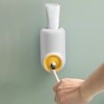 thumbnail image 1 of EGNMCR Organisateurs et Rangement de Garde-Robe, Malles de Rangement et Sac Presse-Dentifrice Automatique Mural Ensemble de Presse-Dentifrice pour la Maison Sans Perçage - Brosse à Dents de Toilette Support de Dentifrice Support de Dentifrice, 1 of 5