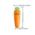 thumbnail image 1 of 1pc/1set Creative Cartoon Carrot Tableware, Children's Fork Spoon With Handle, Portable Children's Tableware, For Toddlers Kids, 1 of 5