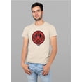 thumbnail image 2 of Plaid Smile - Trendy Checkered Emoji Design Men's T-shirt, 2 of 4
