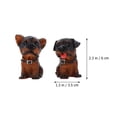 thumbnail image 4 of 12pcs Dog Figurines Playset Realistic Detailed Puppy Figures Dogs Animals Toy, 4 of 8