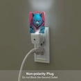 thumbnail image 5 of Rocae Neon Cyberpunk Blue Bear for 0.5W Plug in Night Light, Dusk to Dawn, Bright Nightlight Auto-On/Off-UK, 5 of 7