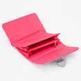 thumbnail image 2 of Claire's Vinyl Daisy Embossed Pink Wallet Female, 2 of 2