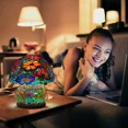 thumbnail image 4 of GlowNature - Plant Series Table Lamp (Pink), 4 of 5