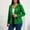 Green, variant on Women's Sequin Hooded Cardigan- Open Front Solid Color Party Casual Long Sleeve Trendy Sparkle Shiny Glitter Party Outwear Blue Size 2XL