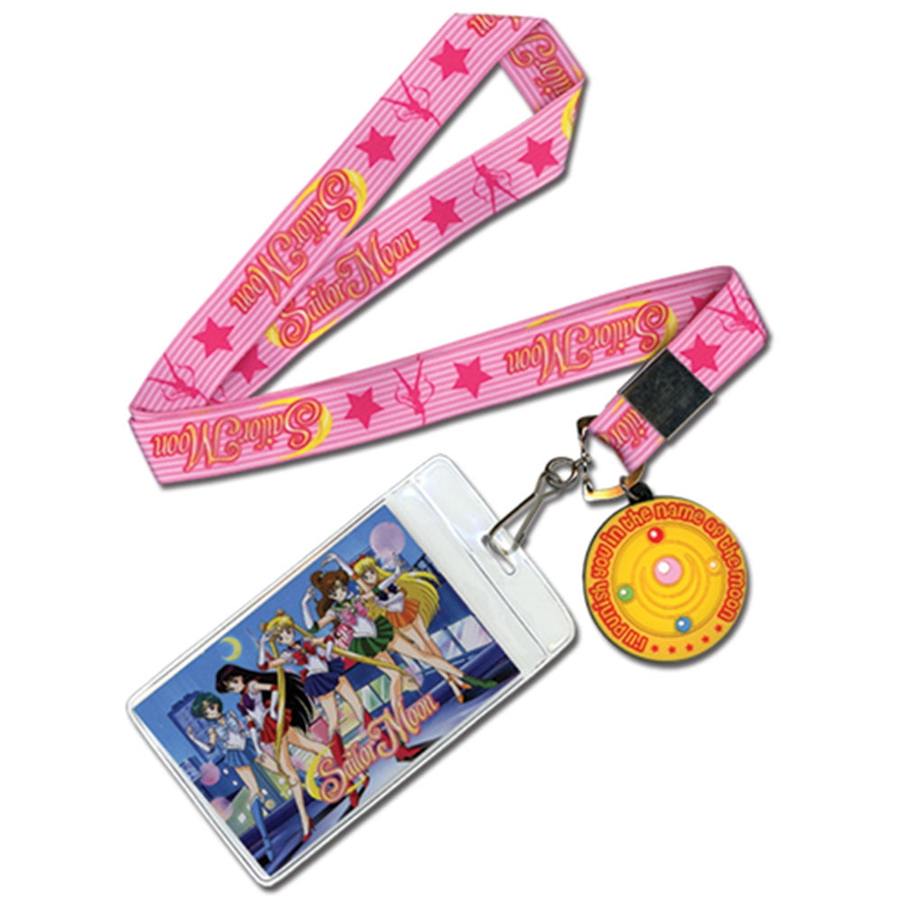 Anime – Sailor Moon Lanyard with ID Card Holder – Dangerous Damsels