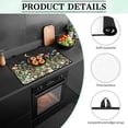 thumbnail image 6 of Renewold Glass Top Stove Cover Electric Stove Mat Foldable Non-slip Cooktop Mat Multipurpose Washer Dryer Top Protector Range Cover for Kitchen Counter, Mushroom Moon Daisy Leaf, 6 of 7