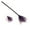 Purple, variant on XMMSWDLA Witch Broomstick Costume Accessories - Realistic Wizard Flying Broom Stick Costumes Accessory for Kids and Adults Brown witch decor