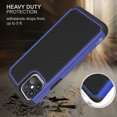 thumbnail image 5 of CoverON Apple iPhone 12 Pro Max Phone Case, Slim Rugged Grip Hard Phone Cover, Blue, 5 of 8