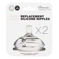 thumbnail image 3 of Comotomo Silicone Replacement Nipples, Variable Flow (Y-cut, thicker fluids), 3 of 3