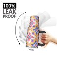 thumbnail image 3 of Modern 40oz Tumbler– Stainless Steel Insulated Tumbler with Handle and Straw, Large Capacity Travel Cup for Hot & Cold Drinks, 3 of 7