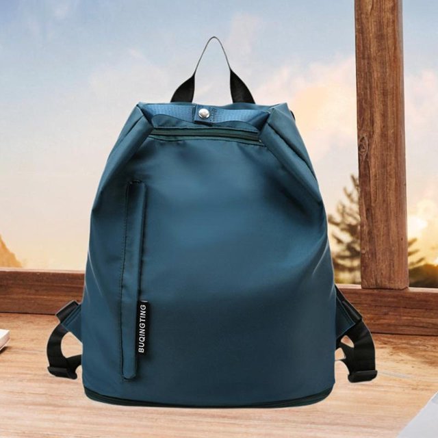 Bolsa de equipo de natación, mochila deportiva, bolso de mano para mujer y hombre, bolsa de lona deportiva resistente al agua para hacer ejercicio, se Verde