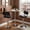Black/Silver, variant on PureDashio Dining Chairs Set of 2, Height Adjustable Bar Stools with 360° Swivel, Faux Leather Padded Seat & Backrest, Modern Counter Stools for Kitchen Island, Pub, Home Bar, White