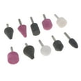 thumbnail image 3 of 10 Unids / Set Brocas de Cerámica para Uñas, Dispositivo de Repuesto de Cabezal de Manicura Eléctrico para Molino de Pulido de Pedicura Y Manicura ZP-1001 Macarena Kit de pulido de cabeza, 3 of 8