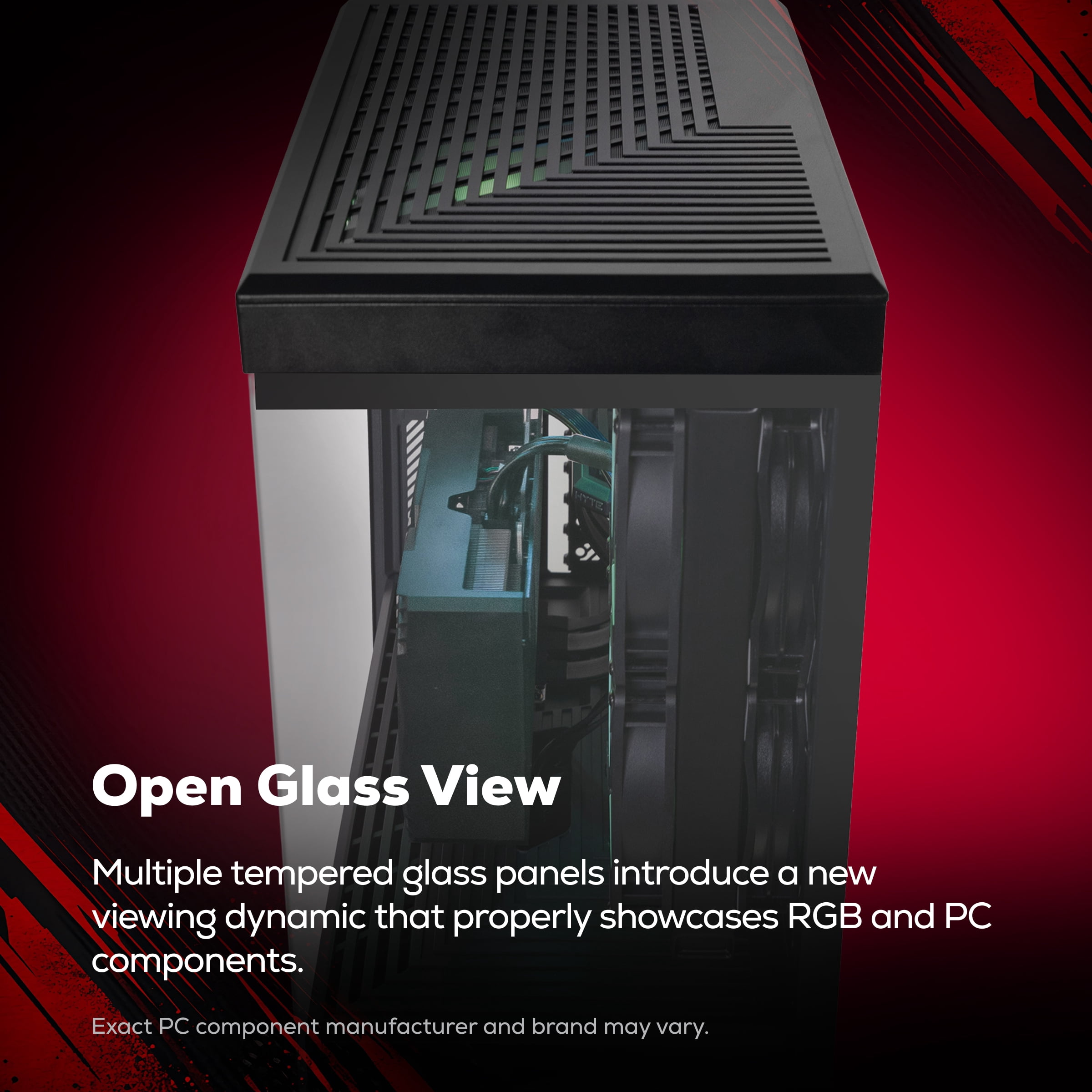 iBUYPOWER Y40 PRO Black Gaming PC Desktop Computer AMD Ryzen 9 9900X CPU, NVIDIA GeForce RTX 5080 16GB GPU, 32GB DDR5 RGB RAM, 2TB NVMe SSD, Windows 11 Home, Keyboard, Mouse - Black Y40BA9N5801