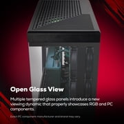 iBUYPOWER Y40 Gaming PC Desktop, AMD Ryzen 7 9800X3D, AMD Radeon RX 9070XT 16GB, 32GB DDR5 RAM, 1TB NVMe SSD, Y40BA7R97XT03