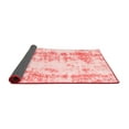 thumbnail image 2 of Ahgly Company Indoor Square Abstract Red Modern Area Rugs, 7' Square, 2 of 4