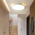 thumbnail image 5 of Lámpara de techo LED redonda simple para dormitorio, sala de estar, luz atmosférica, lámpara de techo, lámparas de pasillo de tres pruebas, 5 of 5
